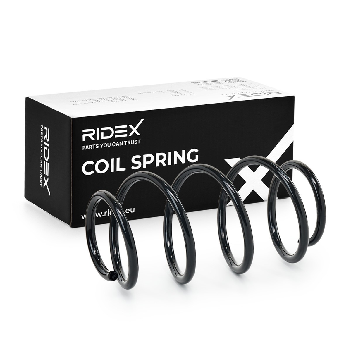 RIDEX Prużina podvozku 188C3781 Pružina podvozku RIDEX Nissan QASHQAI 188C3781