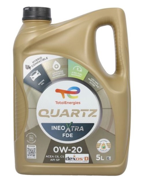 Motorolje TotalEnergies 228318 TotalEnergies Quartz, Ineo Xtra FDE 228318 Olje til bil HONDA INTEGRA 2018