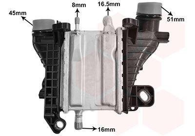 VAN WEZEL Intercooler 15014701 Intercooler VAN WEZEL 100 NX 15014701 billige
