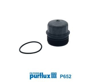 PURFLUX Deckel, Ölfiltergehäuse P652 P652 Deckel für Ölfiltergehäuse VW CADDY PURFLUX kaufen