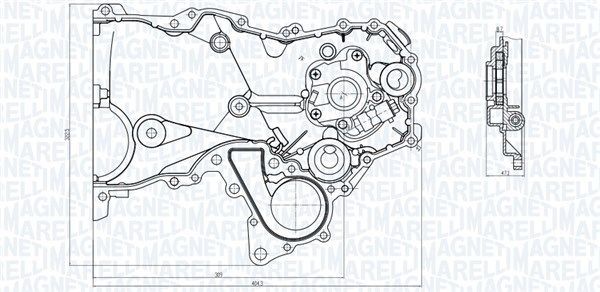 MAGNETI MARELLI Oljepump 351516000104 Toyota Corolla e12 Kombi Oljepump MAGNETI MARELLI 351516000104