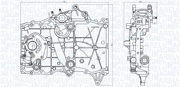 Oljepumpe MAGNETI MARELLI 351516000120 MAGNETI MARELLI 351516000120 Oljepumpe Toyota HILUX Pick-up 2025