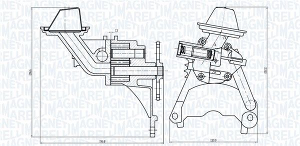 MAGNETI MARELLI Olejové čerpadlo 351516000130 MAGNETI MARELLI 351516000130 Olejové čerpadlo