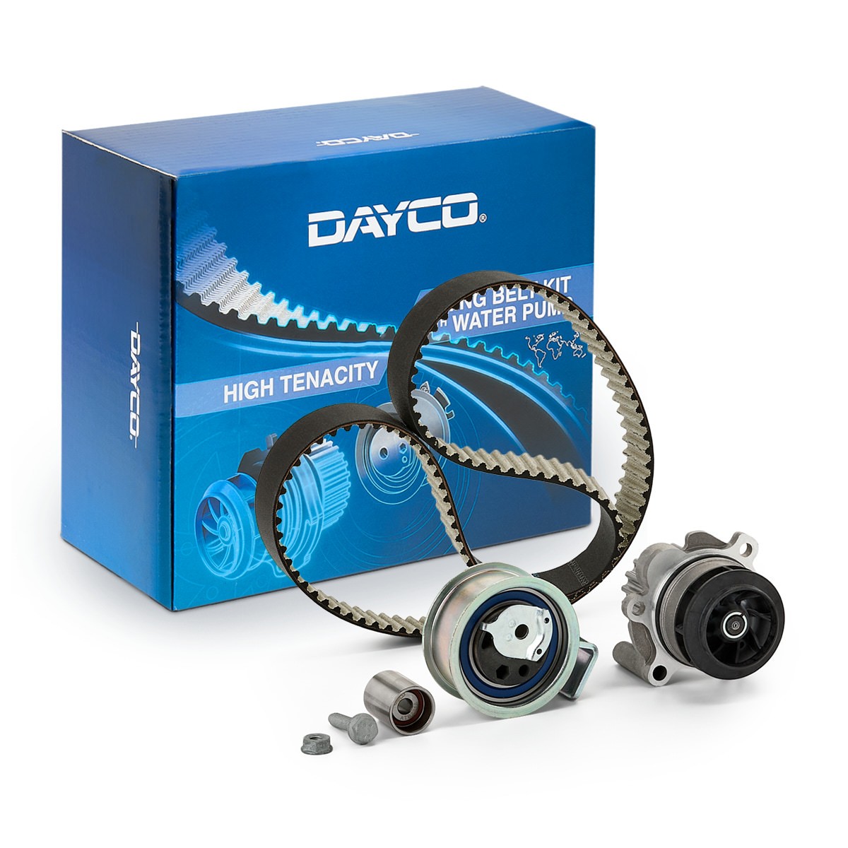 DAYCO Kit cinghia distribuzione, pompa acqua KTBWP3423 KTBWP3423 Kit cinghia di distribuzione e pompa acqua Volkswagen DAYCO costo