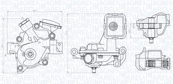 MAGNETI MARELLI Oliepumpe 351516000146 MAGNETI MARELLI 351516000146 LOTUS Exige (SCC_) Oliepumpe til en rimelig pris