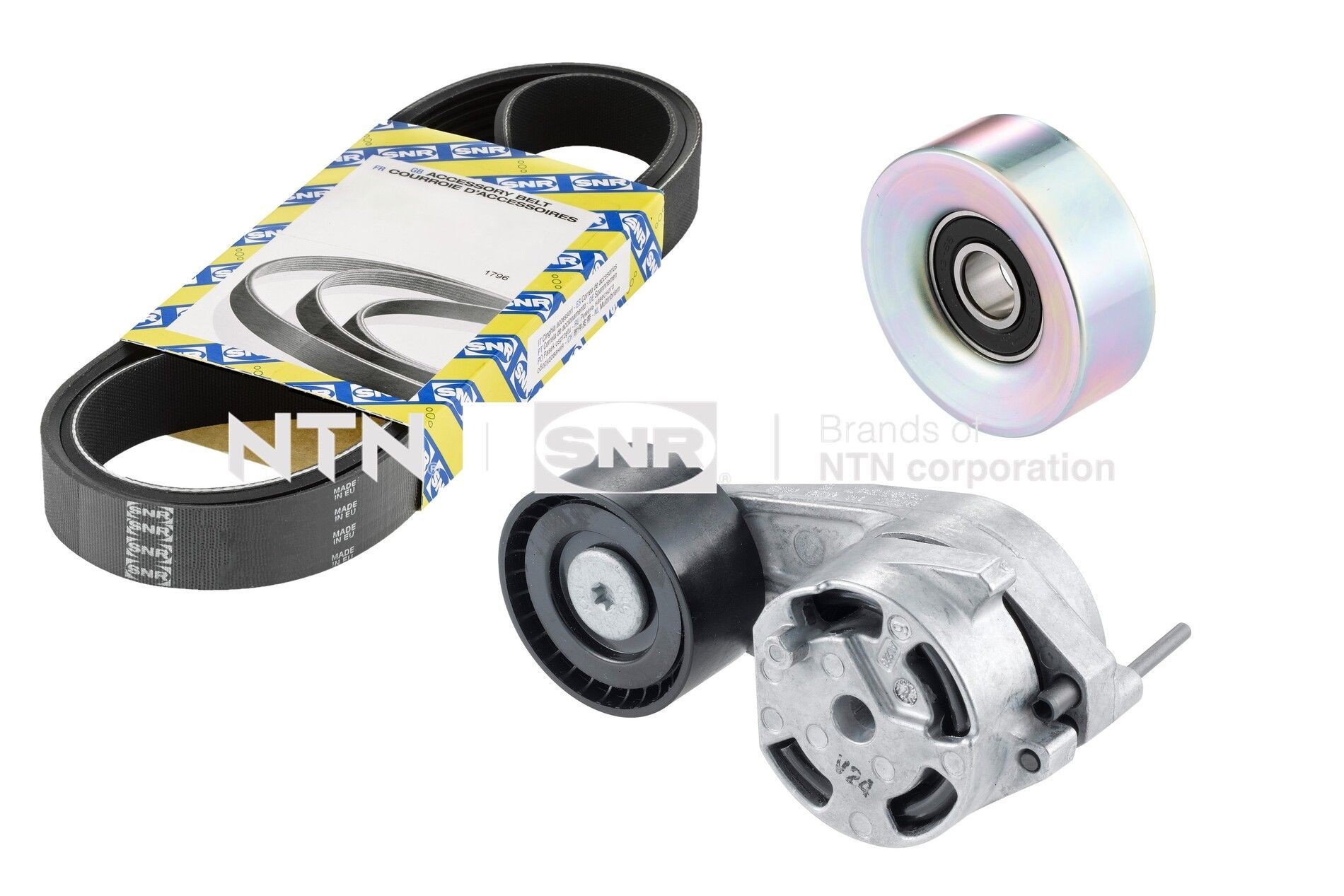 SNR Kileremssæt KA850.19 Kileribberemssæt SNR BMW 4-serie KA850.19