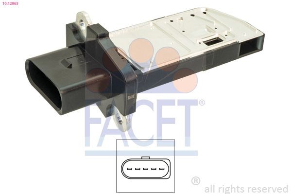 FACET Luftmassenmesser (LMM) 10.1296S 10.1296S LMM AUDI A7 FACET kaufen