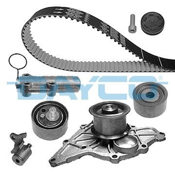 DAYCO Distributieriem set + waterpomp KTBWP4540 Skoda RAPID Distributieset DAYCO KTBWP4540