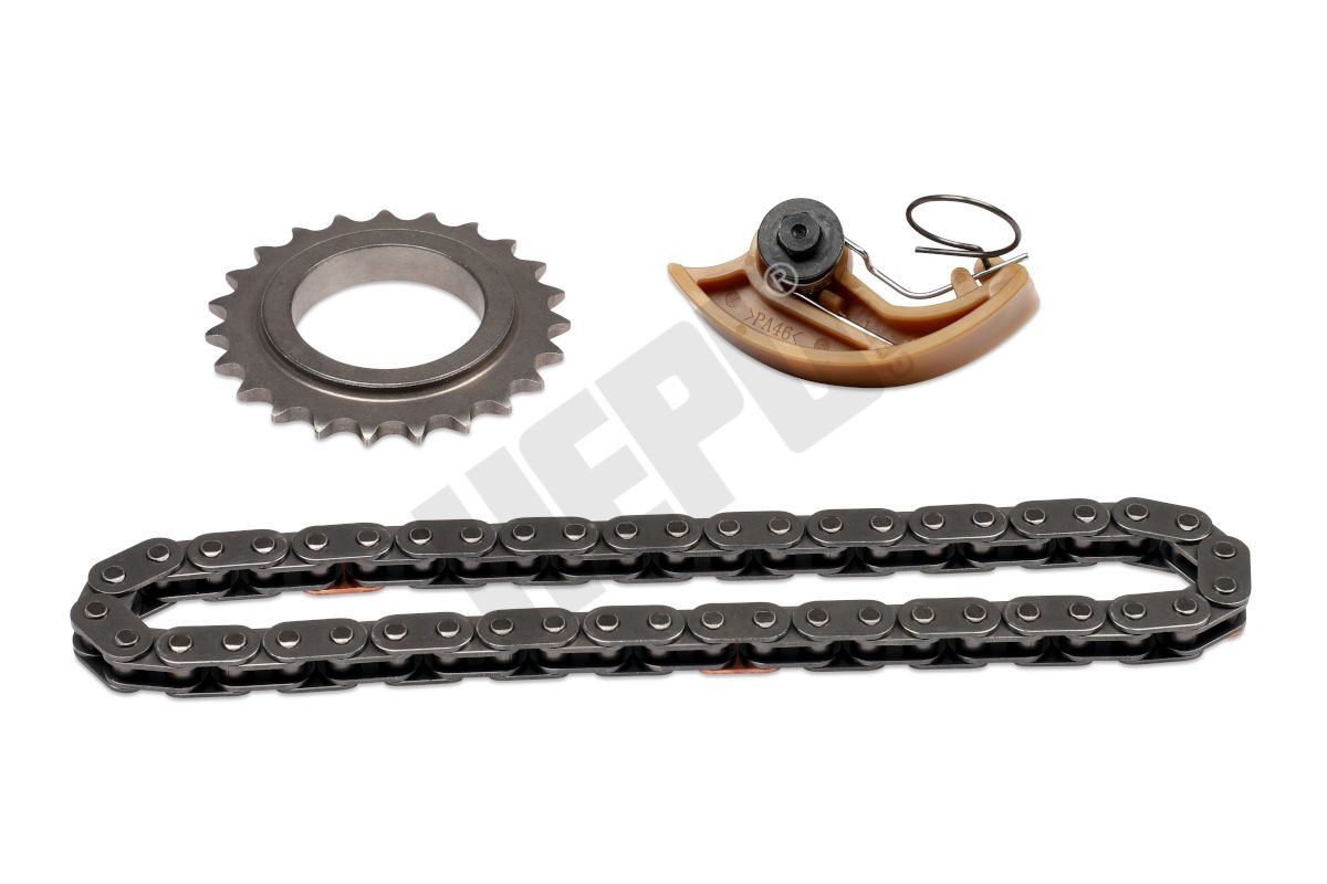 HEPU Kit de corrente, accionamento da bomba de óleo 21-0684 HEPU 21-0684 Corrente de transmissão Renault DUSTER originais
