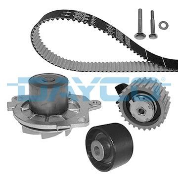 DAYCO Tandremssæt med vandpumpe KTBWP4580 KTBWP4580 Vandpumpe + tandremssæt CHEVROLET TRAILBLAZER DAYCO