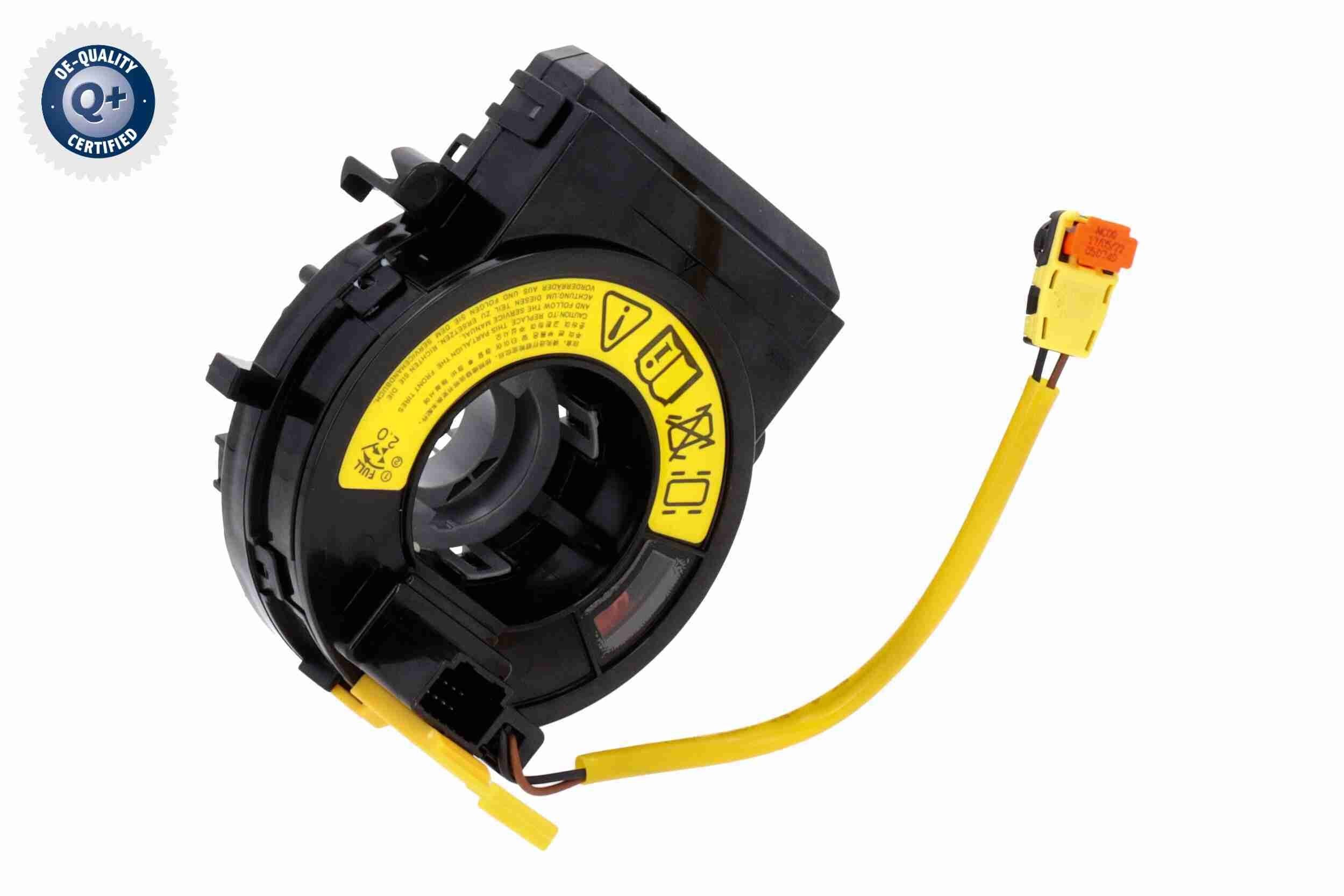 VEMO Vinutá prużina, Airbag V52-72-0393 Spínač riadenia VEMO Kia CARENS V52-72-0393