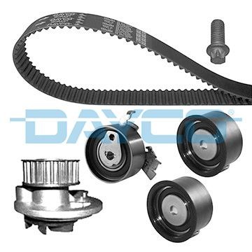 Distributieriem set + waterpomp DAYCO KTBWP4960 DAYCO KTBWP4960 Distributieset met waterpomp OPEL OMEGA 2000