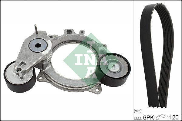 Σετ ιμάντων poly-V INA 529 0573 10 INA 529 0573 10: Κιτ ιμάντα κίνησης Audi A5 2024