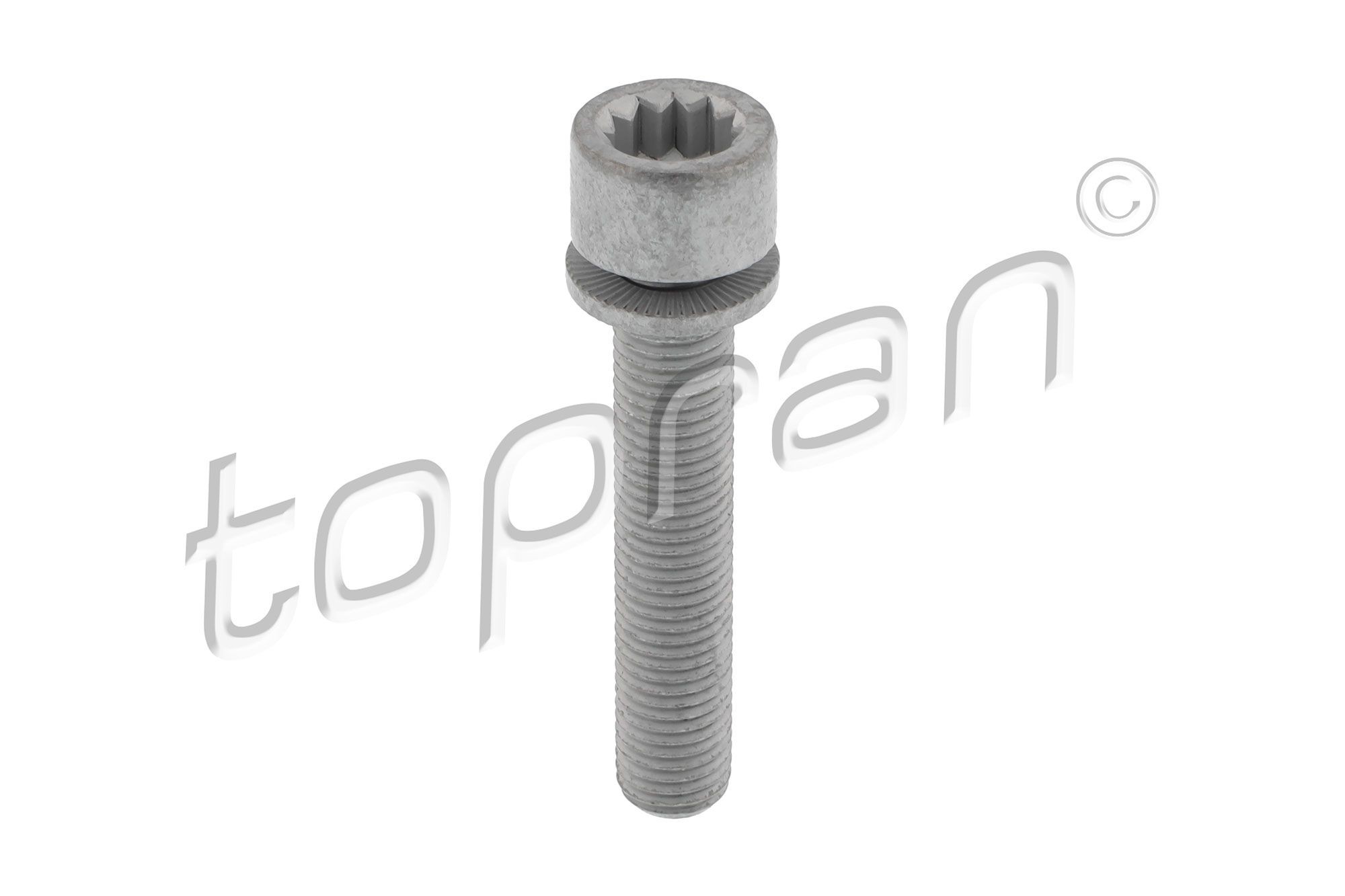 TOPRAN Bolt, brake caliper 120 991 Volkswagen POLO TOPRAN brake caliper bracket 120991