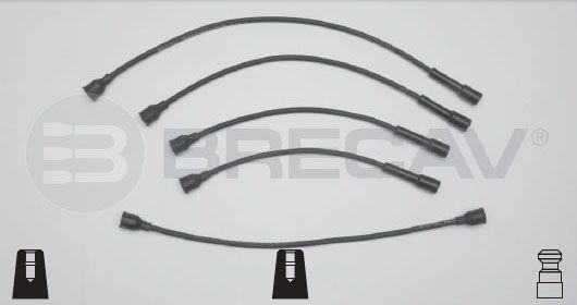 BRECAV Ignition Cable Kit 06.018 06.018 BRECAV ignition leads for SUZUKI JIMNY