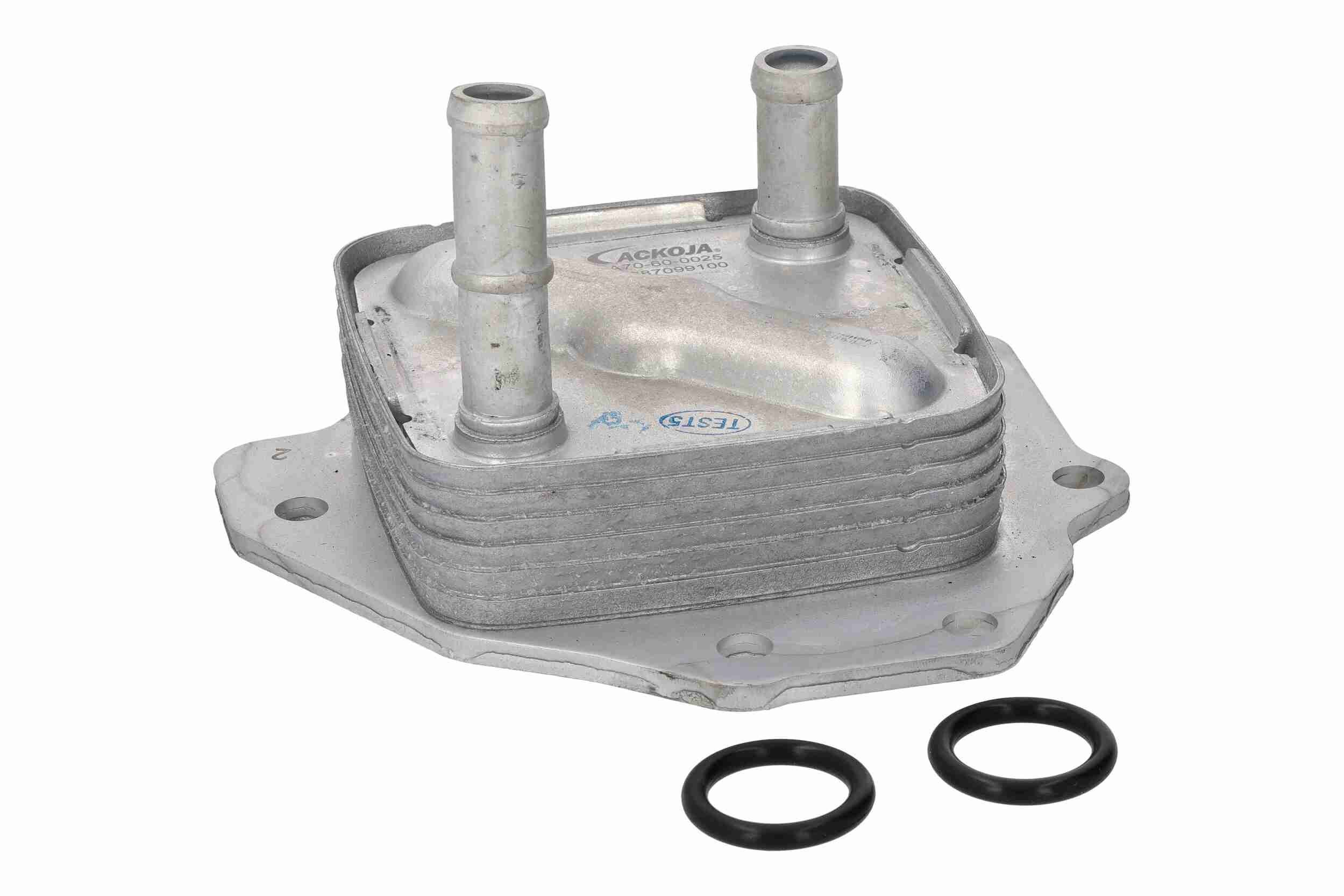 ACKOJA Oliekoeler A70-60-0025 Kia SEDONA Oliekoeler van de motor ACKOJA A70-60-0025