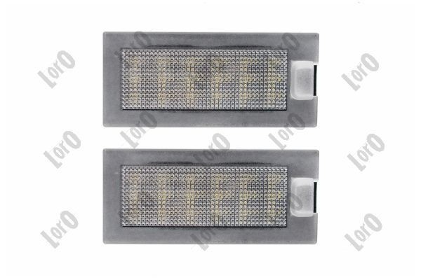 Luz de chapa de matrícula ABAKUS L16-210-0010LED ABAKUS L16-210-0010LED Lâmpada de placa DODGE JOURNEY 2011