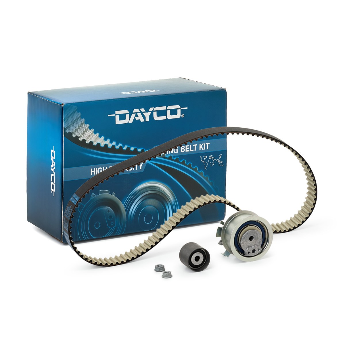 Kit cinghia di distribuzione DAYCO KTB296 DAYCO KTB296 Cinghia dentata Volkswagen TOURAN 2010