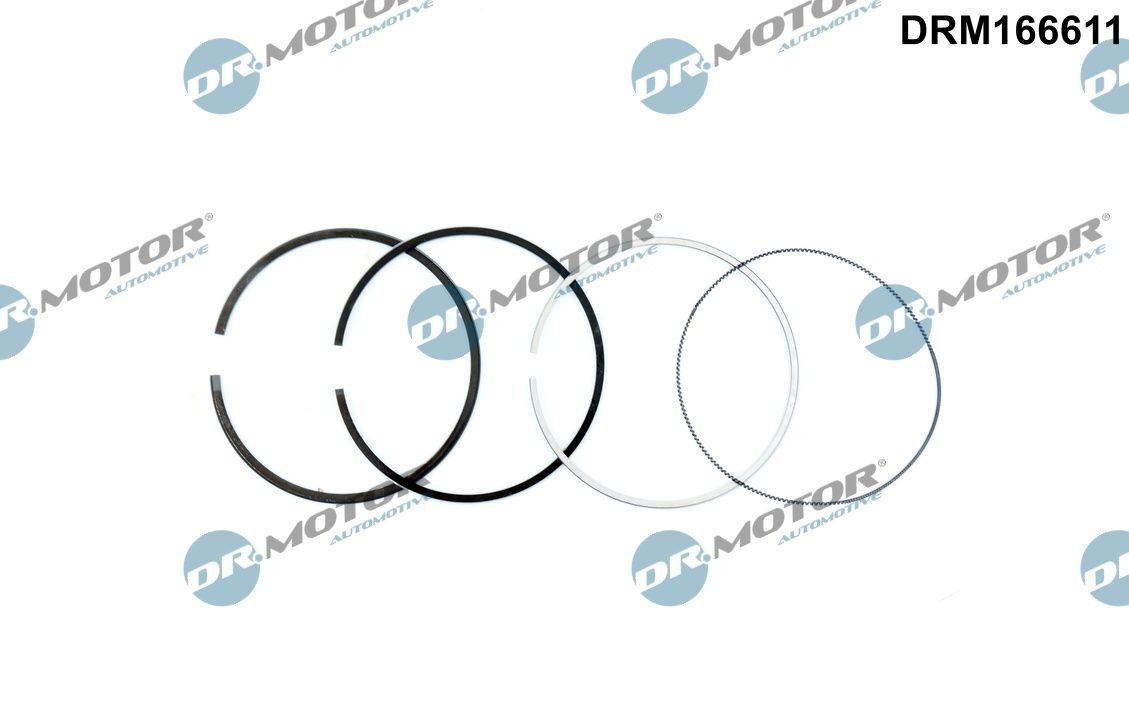 DR.MOTOR AUTOMOTIVE Σετ δακτυλίων εμβόλου DRM166611 Ελατηρια εμβολου DR.MOTOR AUTOMOTIVE OPEL DRM166611