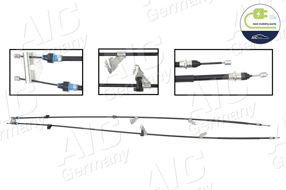 AIC Handremkabel 75462 Fiat DUCATO Remkabel AIC 75462