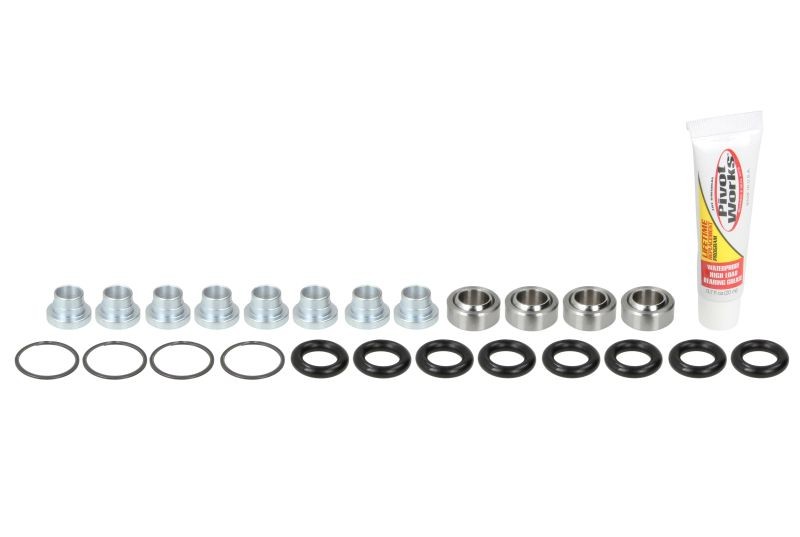 PIVOT WORKS Mounting Kit, shock absorber PWSHK-P03-000 PIVOT WORKS PWSHK-P03-000 Nissan Tiida SС11 shock absorber mounting brackets replacement