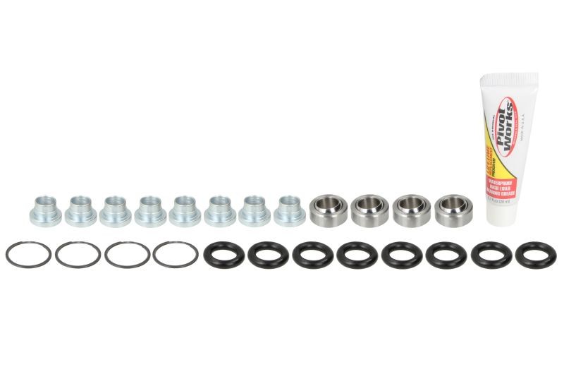 PIVOT WORKS Monteringssett, støtdemper PWSHK-P04-000 PIVOT WORKS PWSHK-P04-000 Fjærbein hjullagerkasse Audi A8 4E pris