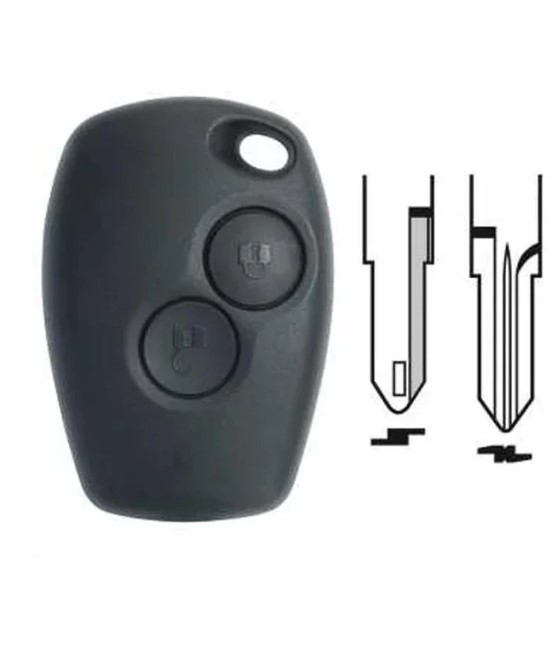 KEYSKAR Housing, car key RE24 RENAULT CLIO KEYSKAR ignition switch RE24