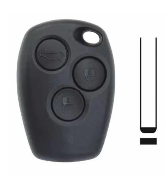 KEYSKAR Housing, car key RE33 Renault CLIO KEYSKAR ignition switch RE33