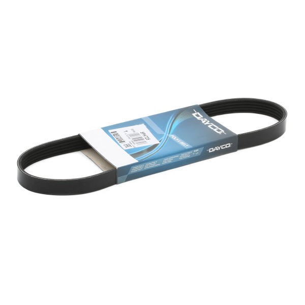 DAYCO Correia trapezoidal estriada 5PK725 DAYCO 5PK725 originais Correia trapezoidal estriada 106 II Van / Hatchback (1S) custo