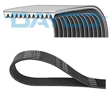 DAYCO Ιμάντας poly-V 12PK2500HD 12PK2500HD Ιμάντας δυναμό MERCEDES-BENZ VIANO DAYCO