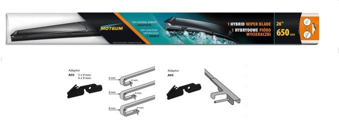 Motgum Vindusvisker PHA51B1 Viskerblader Motgum Seat Mii PHA51B1