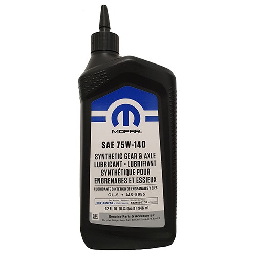 MOPAR Olio cambio 68218657AB 68218657AB GL-5 costo Olio per cambio manuale MERCEDES-BENZ SL MOPAR