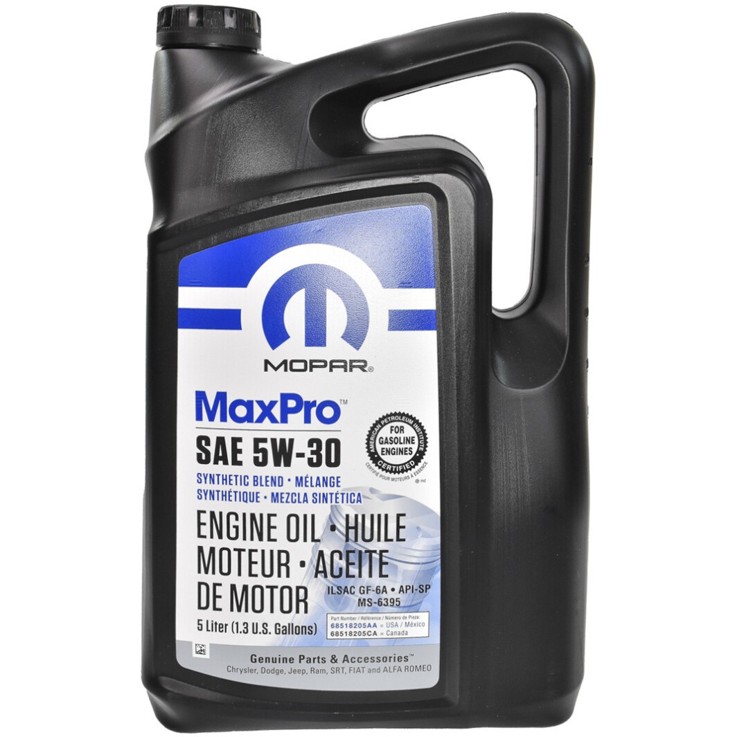 MOPAR Motorolie 68518205AA Motor olie MOPAR V50 68518205AA goedkoop