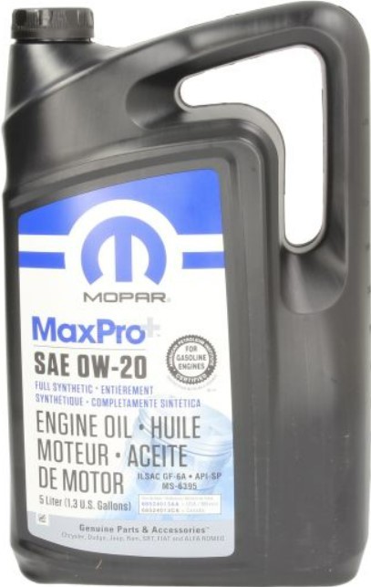 MOPAR Óleo do motor 68524013CA 68524013CA MaxPro+ Óleo motor CHEVROLET AVEO MOPAR
