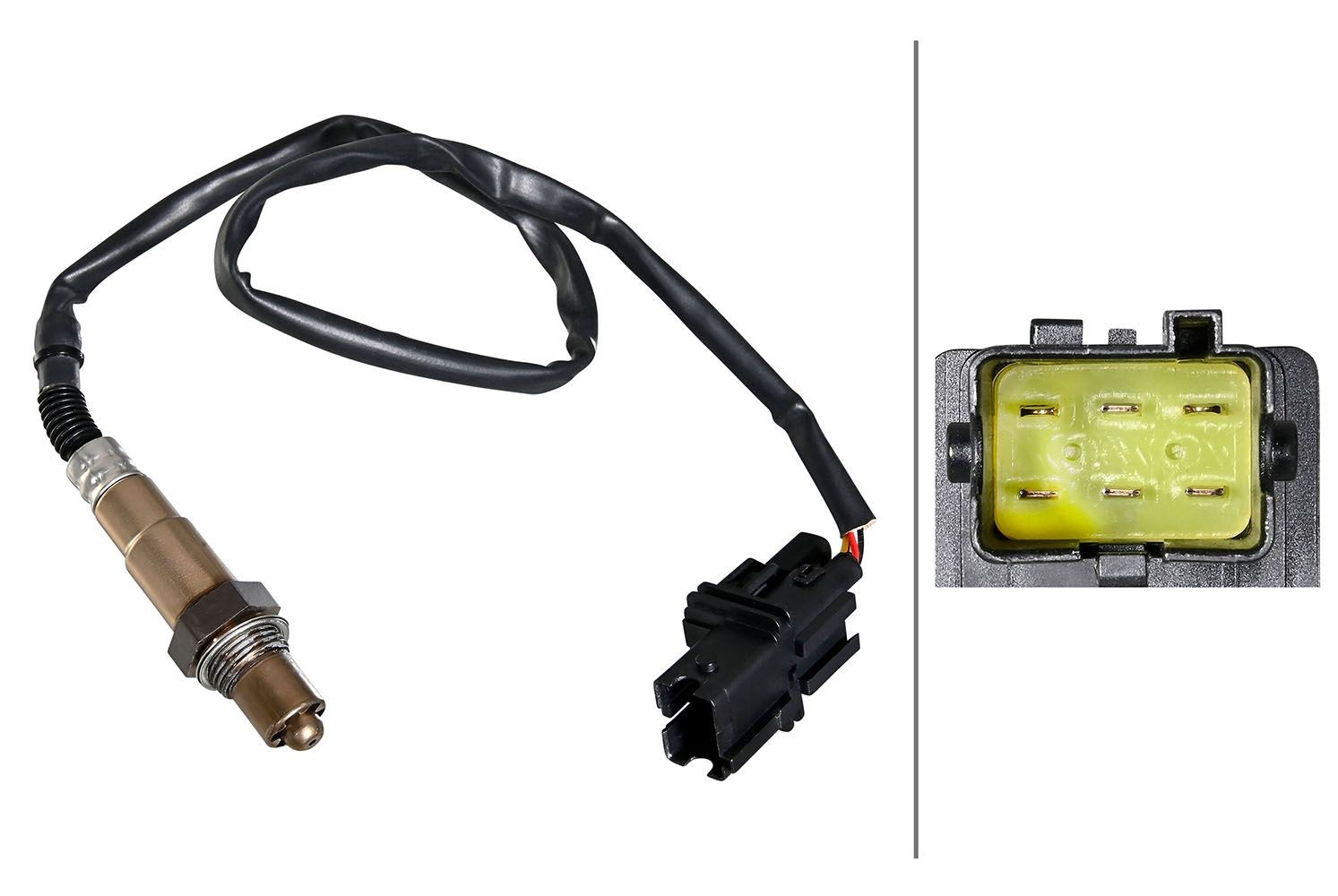 HELLA Lambdasonde 6PA 358 221-391 6PA 358 221-391 Oksygensensor ALFA ROMEO SPIDER HELLA