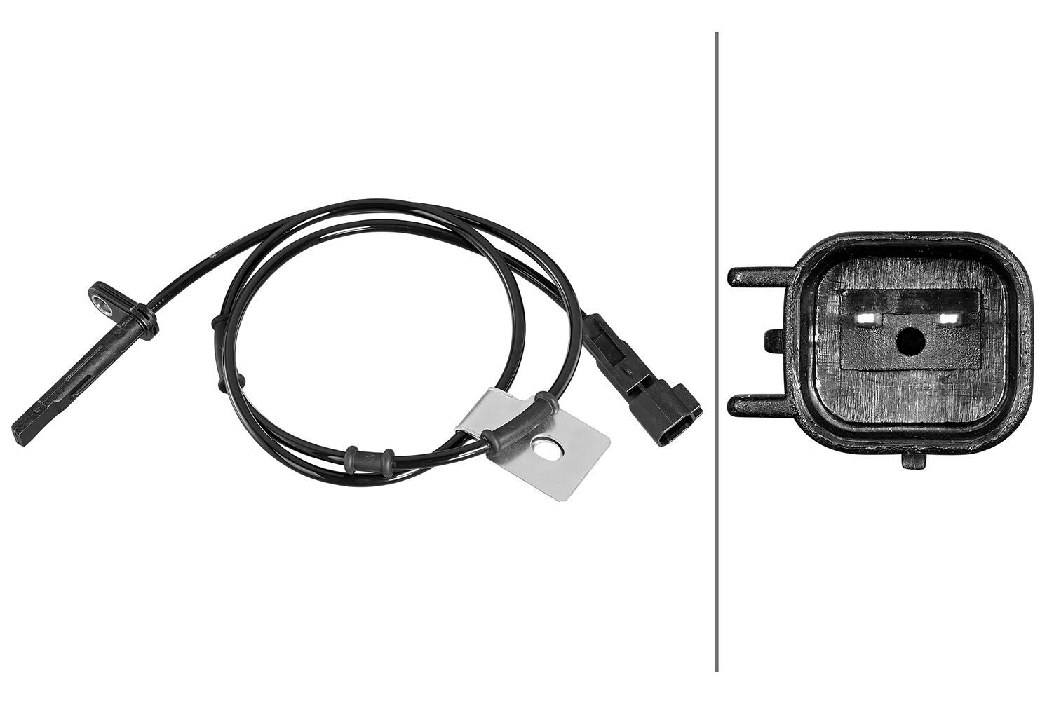 HELLA ABS Sensor 6PU 358 218-581 HELLA 6PU 358 218-581 ABS Sensor GMC Sierra 2500HD III Crew Cab Pickup 6.0 364 HK 2011