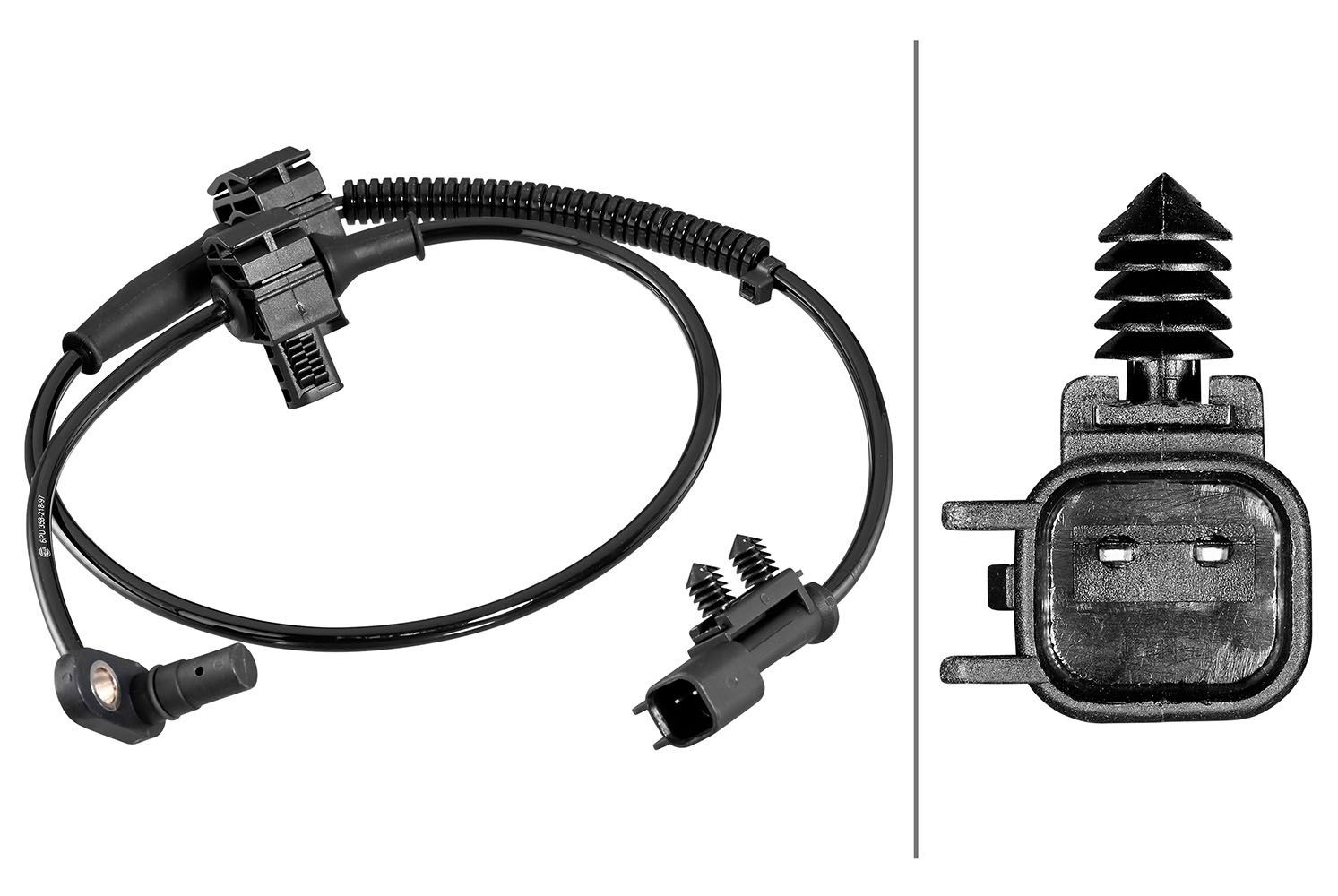 HELLA ABS Sensor 6PU 358 218-971 ABS føler HELLA SUBURBAN 6PU 358 218-971 billig