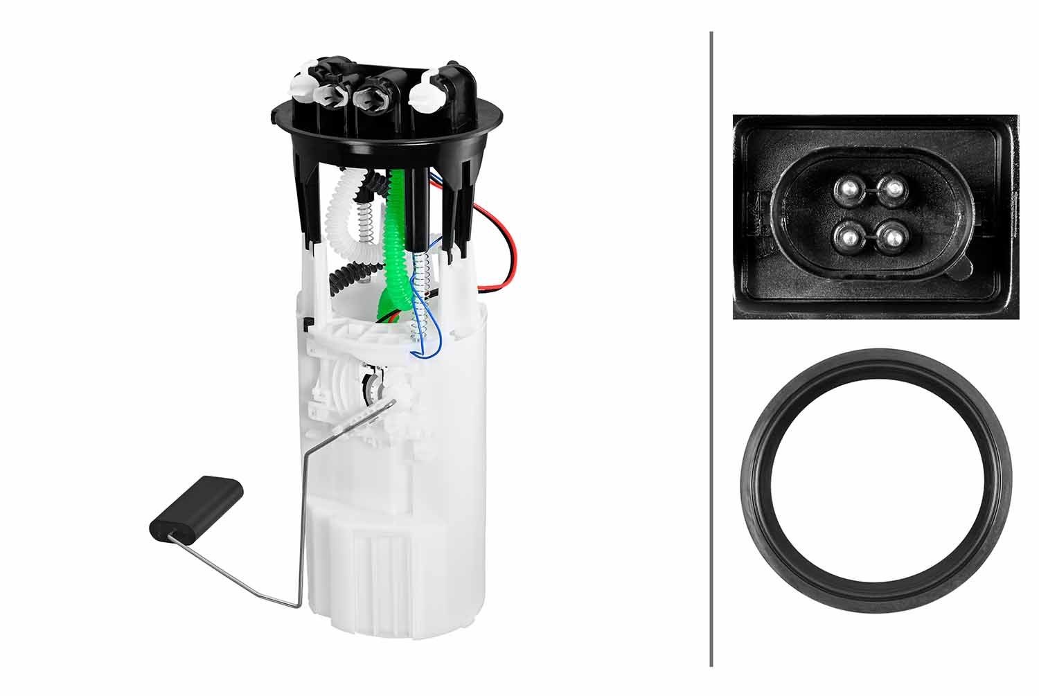 Palivová dopravná jednotka HELLA 8TF 358 306-761 HELLA 8TF 358 306-761 Palivové čerpadlo LAND ROVER DEFENDER 2006