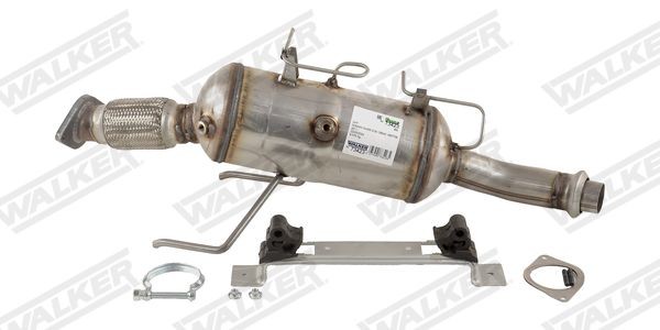 WALKER Roetfilter (DPF) 73423 Renault TWINGO Uitlaatfilter WALKER 73423
