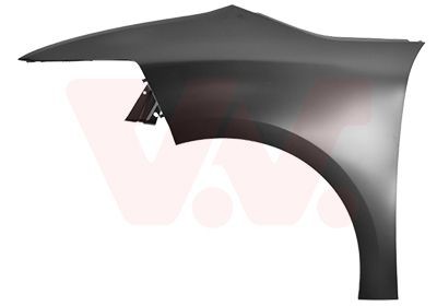 Wing fender VAN WEZEL 0980657 VAN WEZEL 0980657 Wing Citroen C4 2018