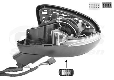 Εξωτερικός καθρέπτης VAN WEZEL 2946859 VAN WEZEL 2946859 Καθρέφτης εξωτερικός MERCEDES-BENZ A-class 2018