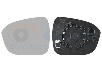 Peegliklaas, Välispeegel VAN WEZEL 3376837 VAN WEZEL 3376837 Peegliklaas NISSAN JUKE 2024