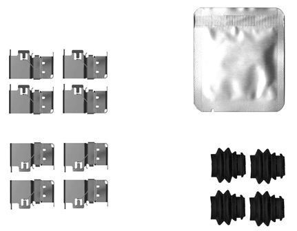 TEXTAR Kit accessori, pastiglia freno 82561400 82561400 Kit accessori, pastiglia freno TEXTAR Hyundai