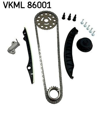 SKF Distributiekettingset VKML 86001 VKML 86001 Distributieketting, set RENAULT TRAFIC SKF
