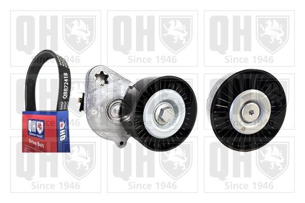 QUINTON HAZELL Jeu de courroies trapézoïdales à nervures QDK168 QUINTON HAZELL QDK168 Kit de courroie d'accessoire Mercedes CLC CL203 prix