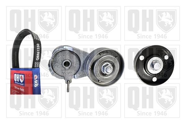 QUINTON HAZELL Σετ ιμάντων poly-V QDK183 QDK183 QUINTON HAZELL Κιτ ιμάντα κίνησης Volkswagen φθηνά