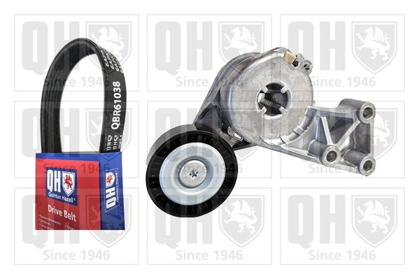 QUINTON HAZELL Jeu de courroies trapézoïdales à nervures QDK194 Audi Q5 Kit complet de courroies d'accessoire QUINTON HAZELL QDK194