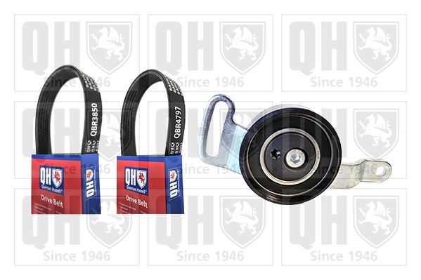 QUINTON HAZELL Drivremssats QDK195 QUINTON HAZELL QDK195 Flerspårsremssats Smart Fortwo 450 Coupe