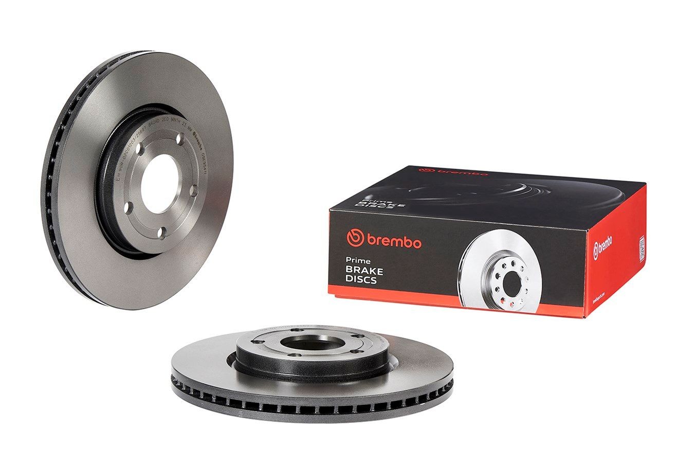 BREMBO Brzdový kotouč 09.E954.11 BREMBO 09.E954.11 Brzdový kotouč FORD Puma SUV 1.0 EcoBoost mHEV 155 KS 2021