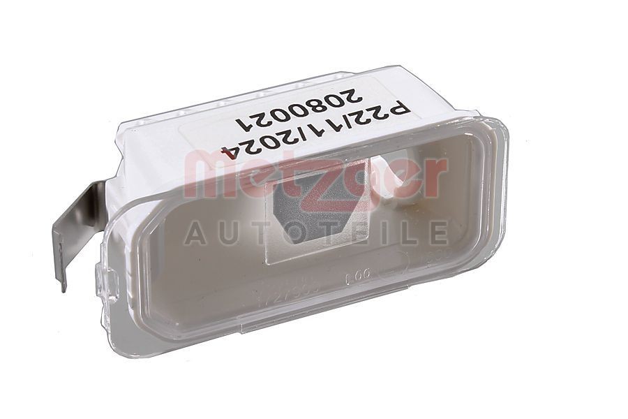 METZGER Luce targa 2080021 2080021 METZGER Lampadina luce targa auto
